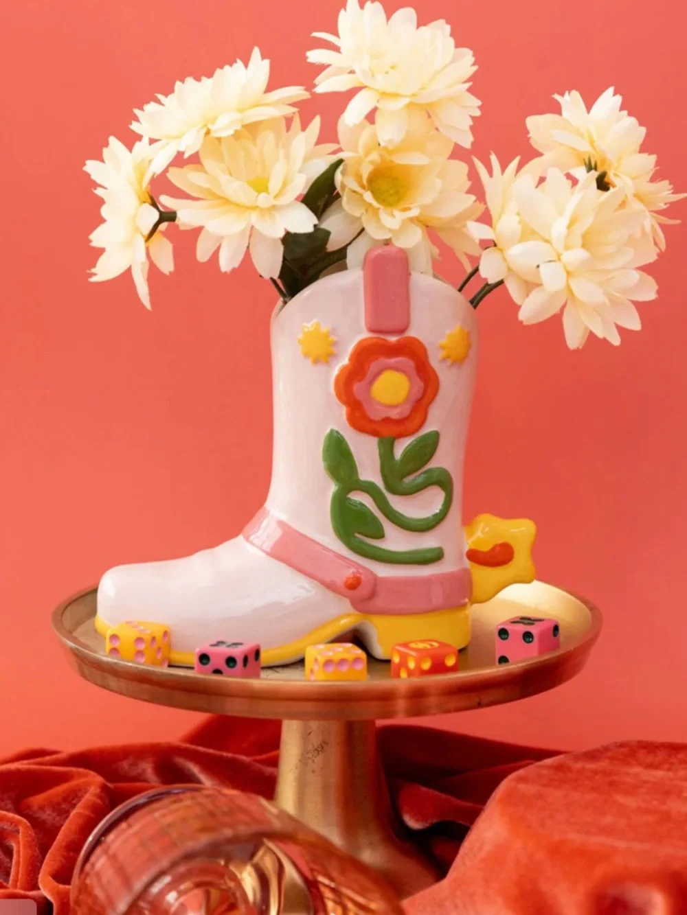 Last One..NIB Bando Giddy Up Vase